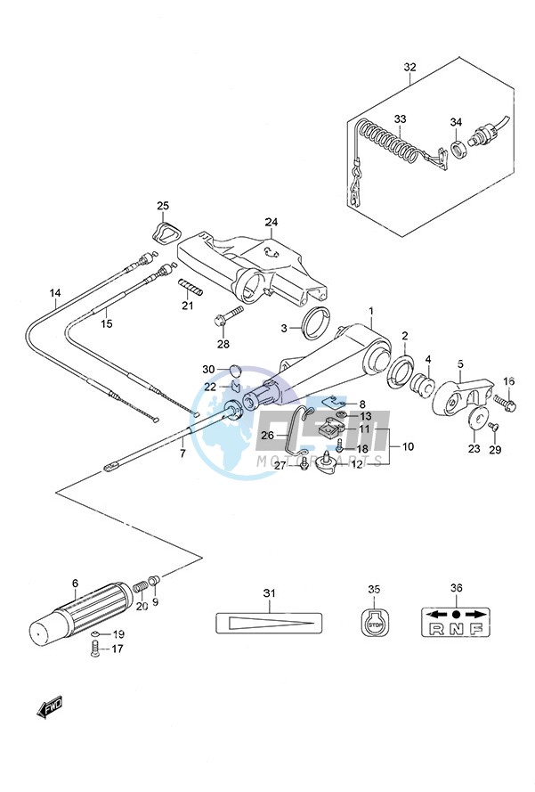 Tiller Handle