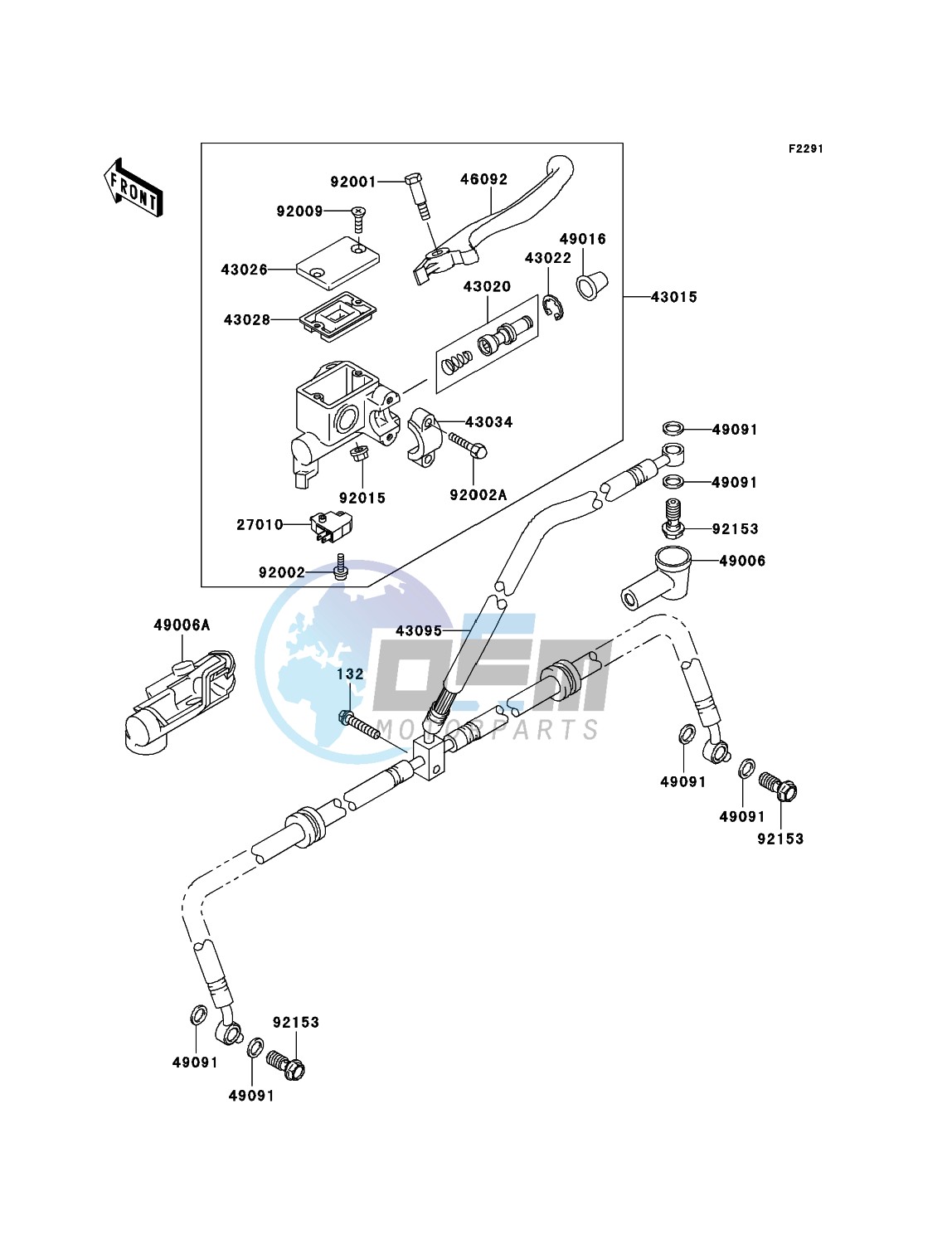 Front Master Cylinder