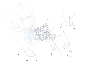 GTS 150 4T 3V IE ABS E4 (EMEA) drawing Rear headlamps - Turn signal lamps