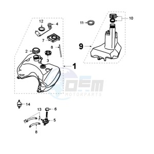 VIVA RSL4A drawing TANK AND FUEL PUMP