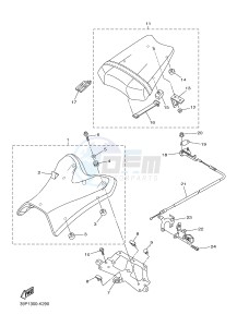 FZ8-NA 800 FZ8 (NAKED, ABS) (59P5) drawing SEAT