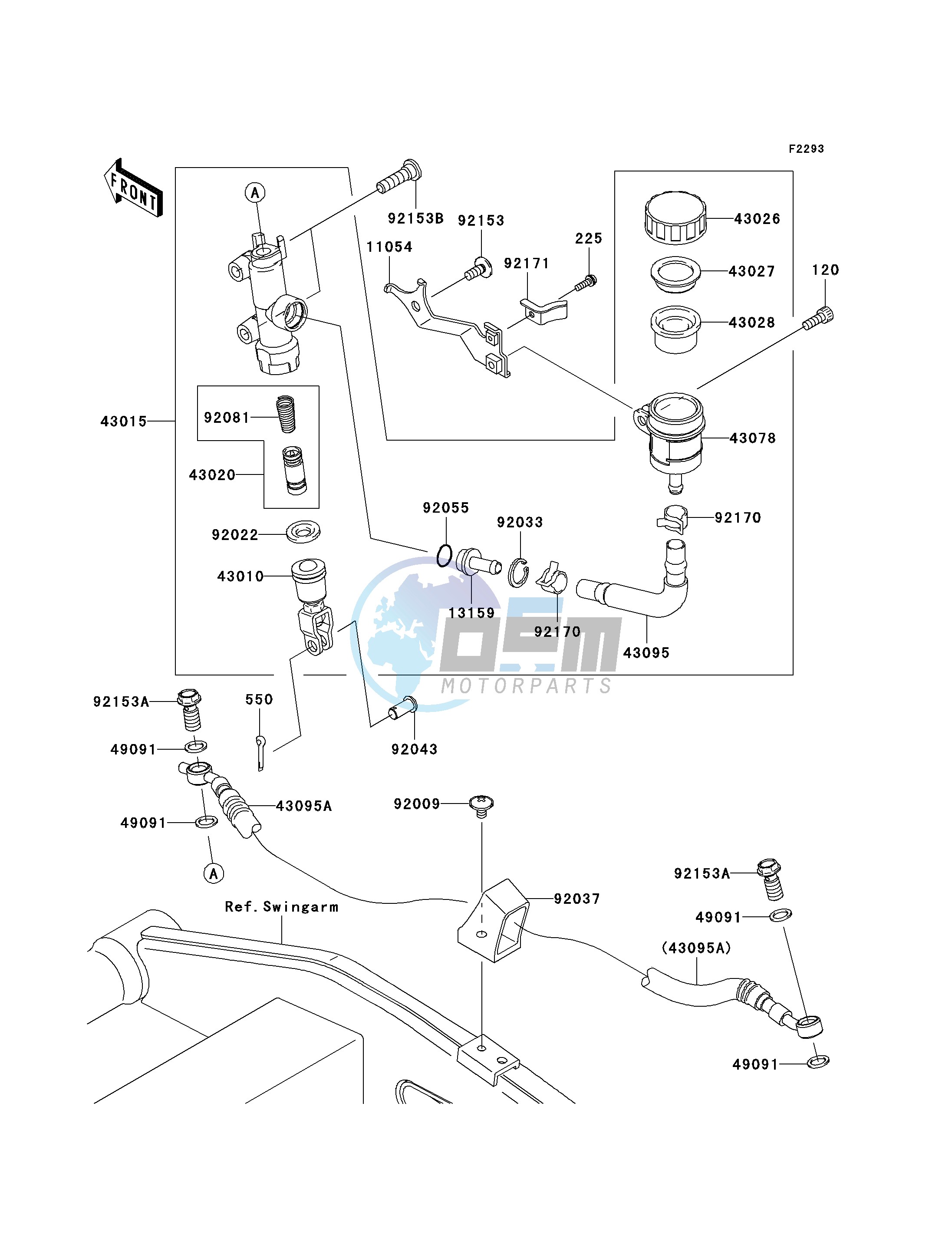 REAR MASTER CYLINDER