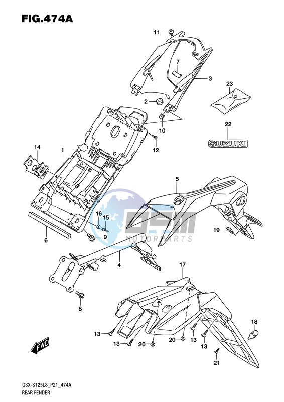 REAR FENDER