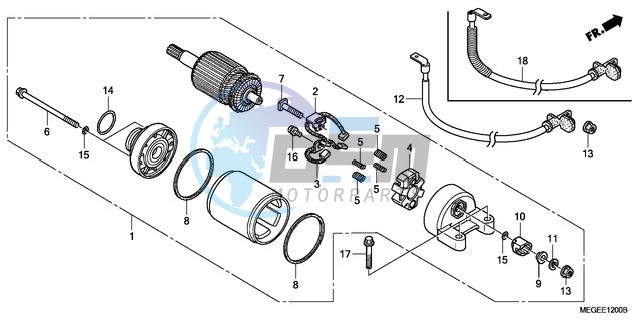 STARTER MOTOR