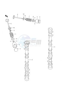 DF 140 drawing Camshaft