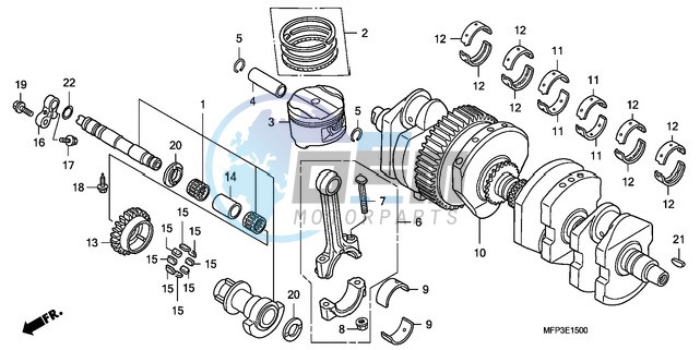 CRANKSHAFT/PISTON