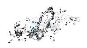 GTS 125I ABS drawing FRAME