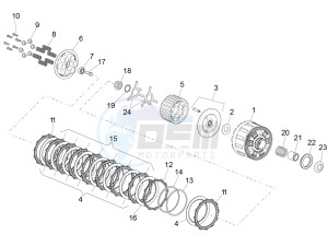 RSV4 1000 RR drawing Clutch