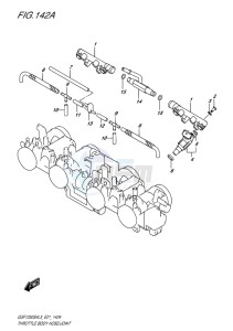 GSF-1250S ABS BANDIT EU drawing THROTTLE BODY HOSE-JOINT