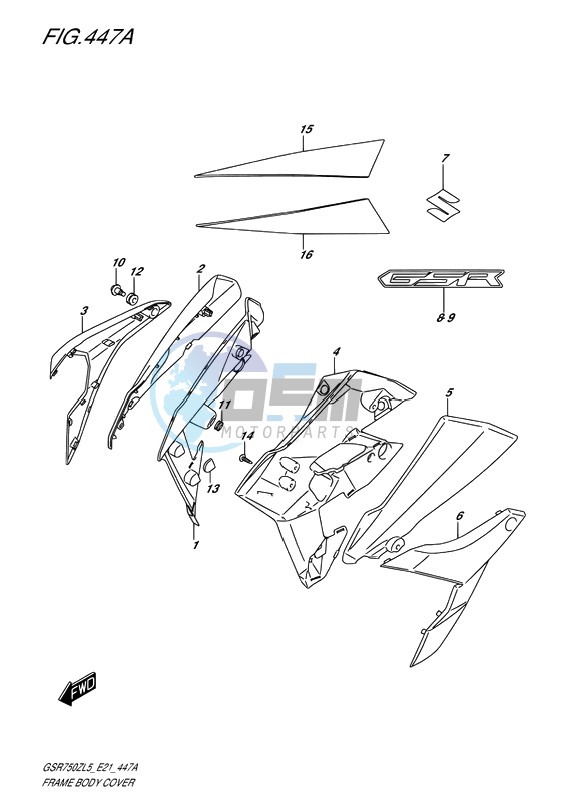 FRAME BODY COVER