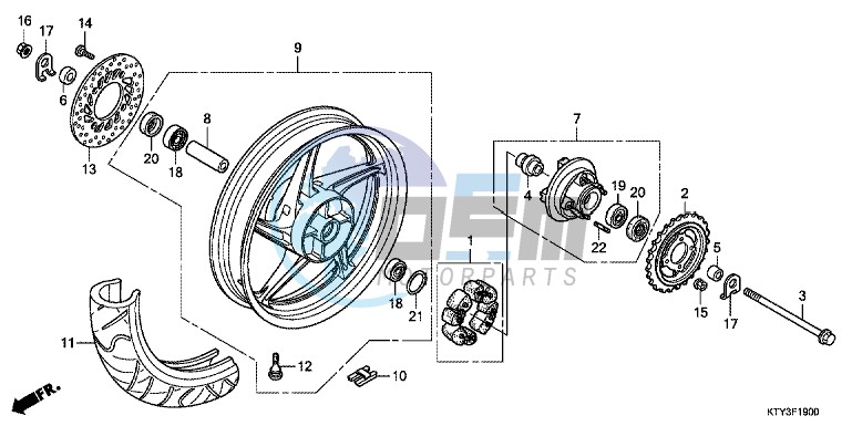 REAR WHEEL