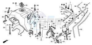 XL1000VA drawing FUEL TANK