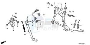 GL1800A Korea - (KO) drawing STAND