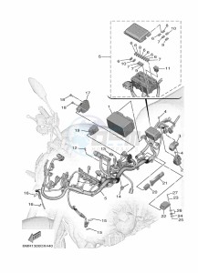 MT-09 MTN890-U (BMR1) drawing ELECTRICAL 1