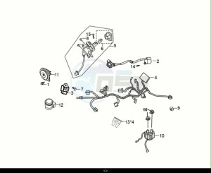 MIO 50I (FS05W2-EU) (E5) (M1) drawing WIRE HARNESS