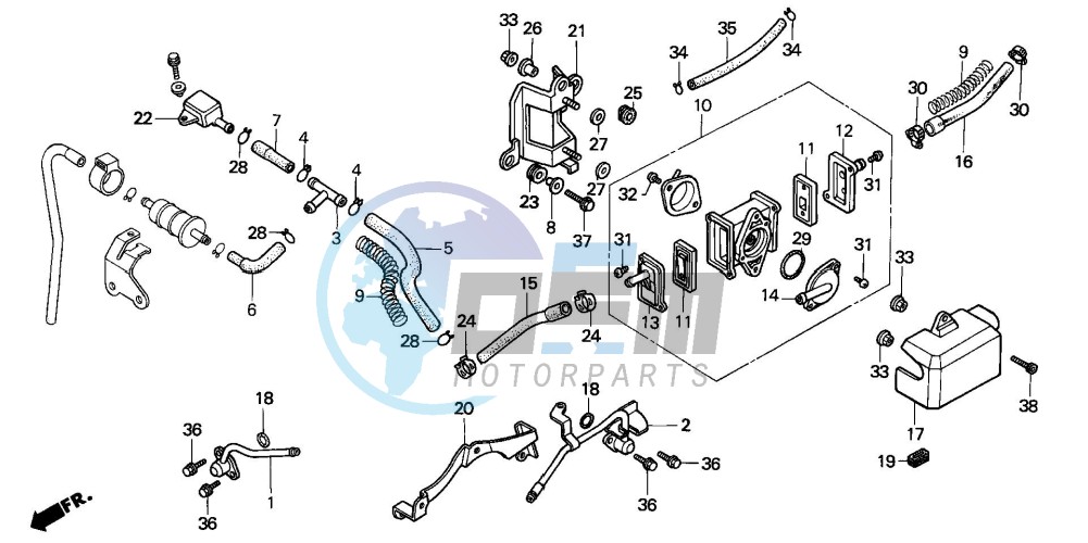 AIR SUCTION VALVE (VT1100C-AR/SW)