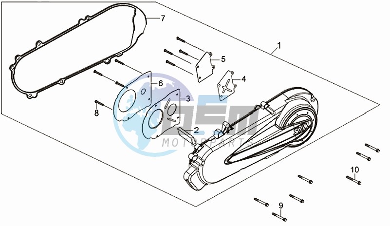 CRANKCASE LEFT