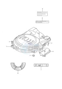 DF 90A drawing Ring Gear Cover