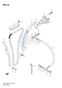 GSX1300R (E2) Hayabusa drawing CAM CHAIN