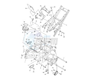 FZ1 1000 drawing FRAME