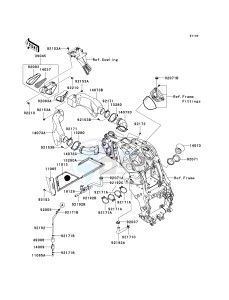 ZX 1400 A [NINJA ZX-14] (A6F-A7FA) A6F drawing AIR CLEANER