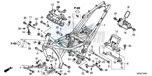 NC700SAD NC700S ABS 2ED - (2ED) drawing FRAME BODY