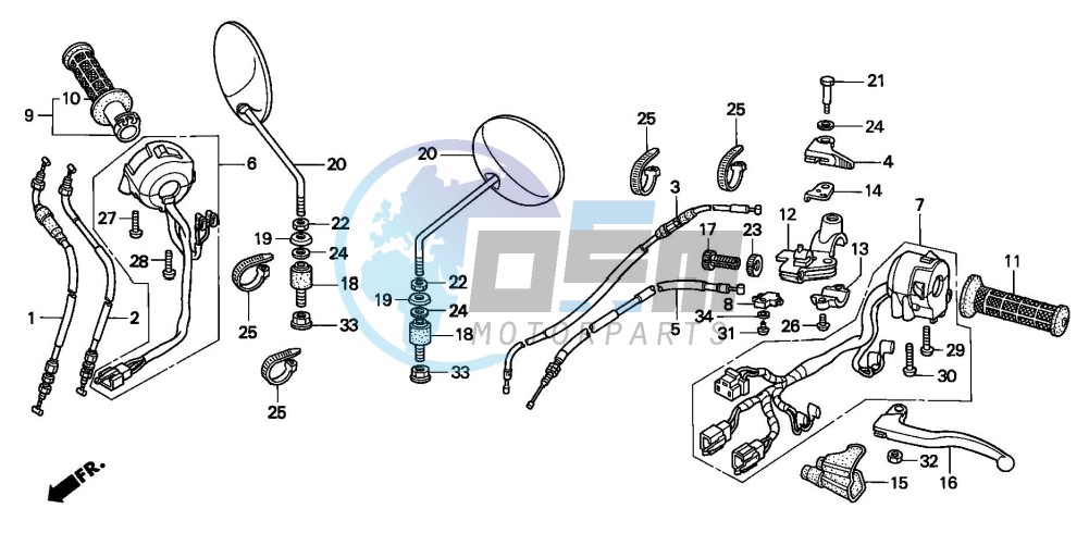 HANDLE LEVER/SWITCH/ CABLE