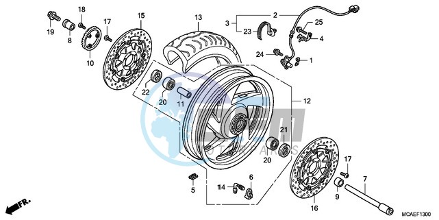 FRONT WHEEL