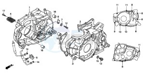 SLR650 drawing CRANKCASE