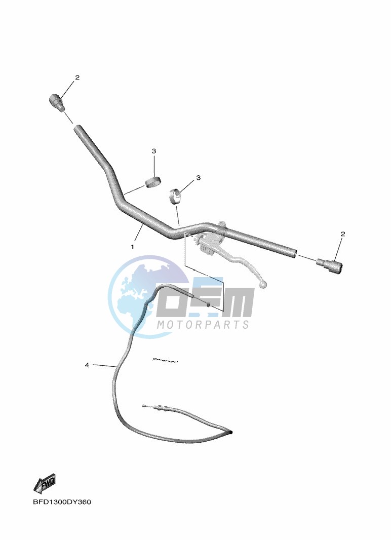 STEERING HANDLE & CABLE