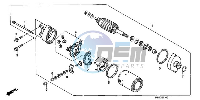 STARTING MOTOR