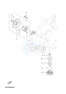 YPR250RA XMAX 250 ABS EVOLIS 250 ABS (2DLA 2DLA) drawing OIL PUMP