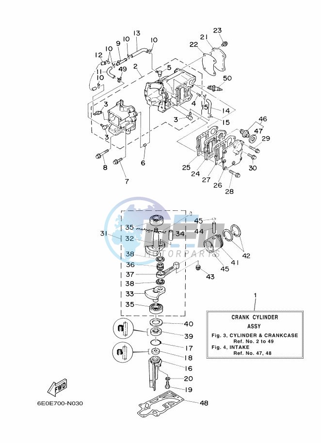 CYLINDER--CRANKCASE