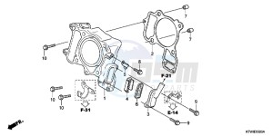 SH300AB drawing CYLINDER/ REED VALVE