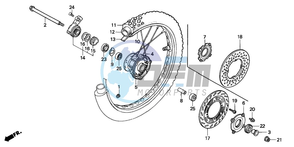 FRONT WHEEL