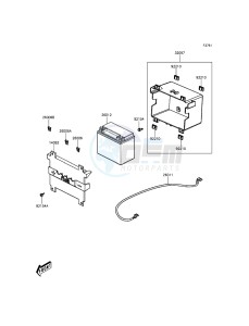 J125 ABS SC125BGFA XX (EU ME A(FRICA) drawing Battery