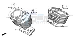 VTX1800C1 drawing CYLINDER