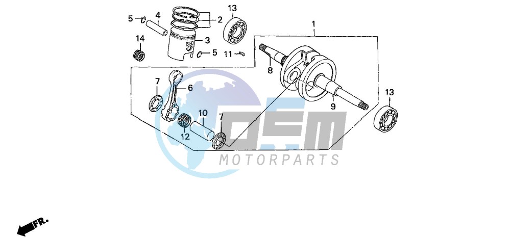 CRANKSHAFT/PISTON