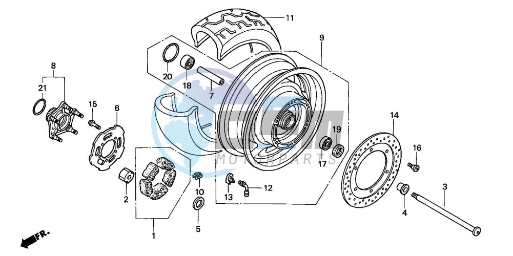 REAR WHEEL