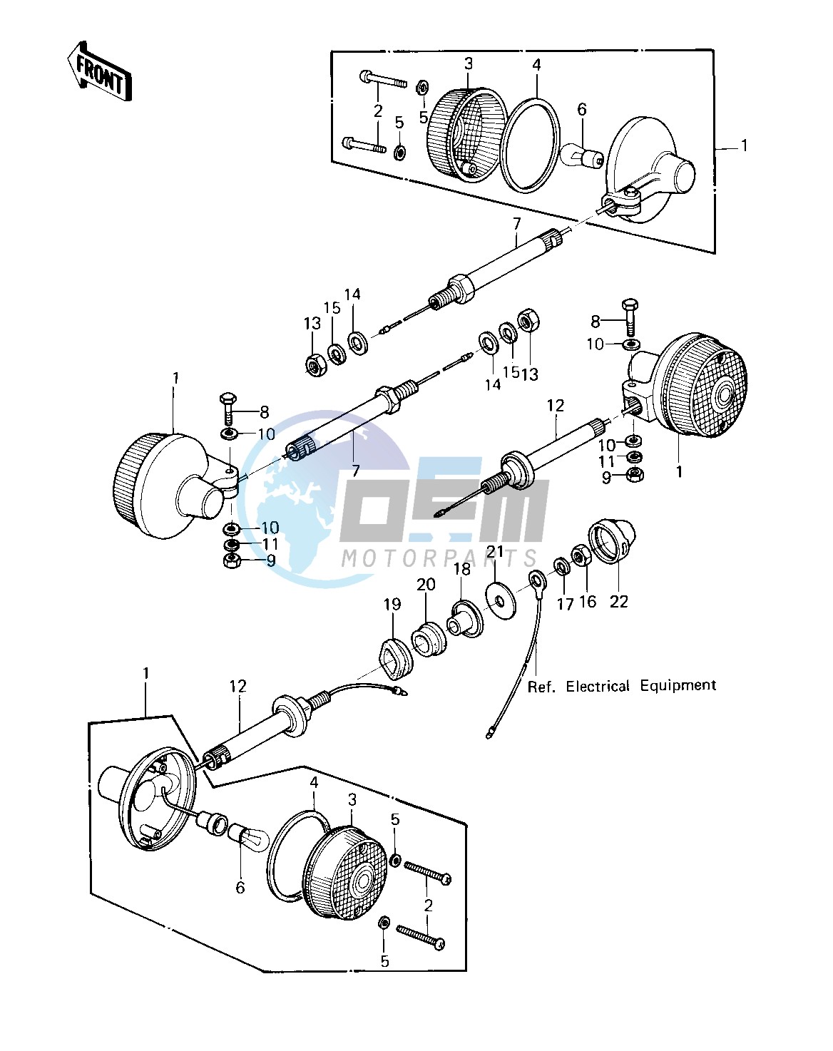 TURN SIGNALS -- 80 D1- -