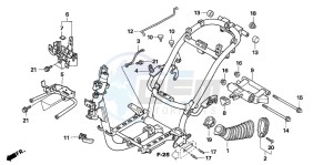 SCV100F LEAD drawing FRAME BODY