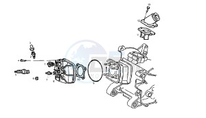 GP1 RACE - 50 CC VTHPR1A1A EU2 drawing CYLINDER HEAD