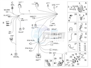 TUONO 125 4T E4 ABS (EMEA) drawing Front electrical system