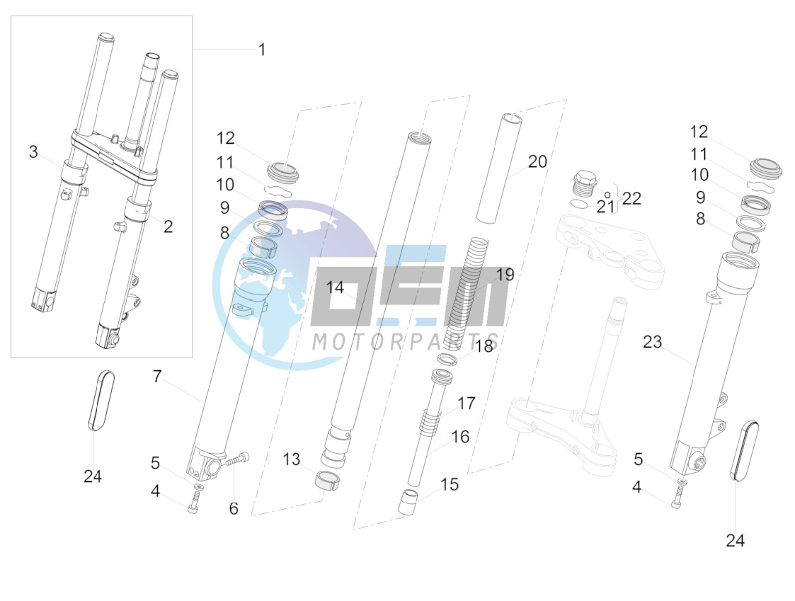 Front Fork Kaifa