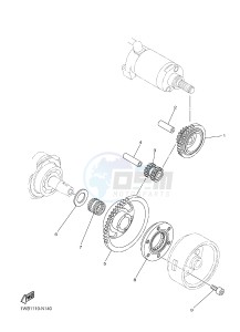 YFM250R RAPTOR 250 (33B8) drawing STARTER CLUTCH