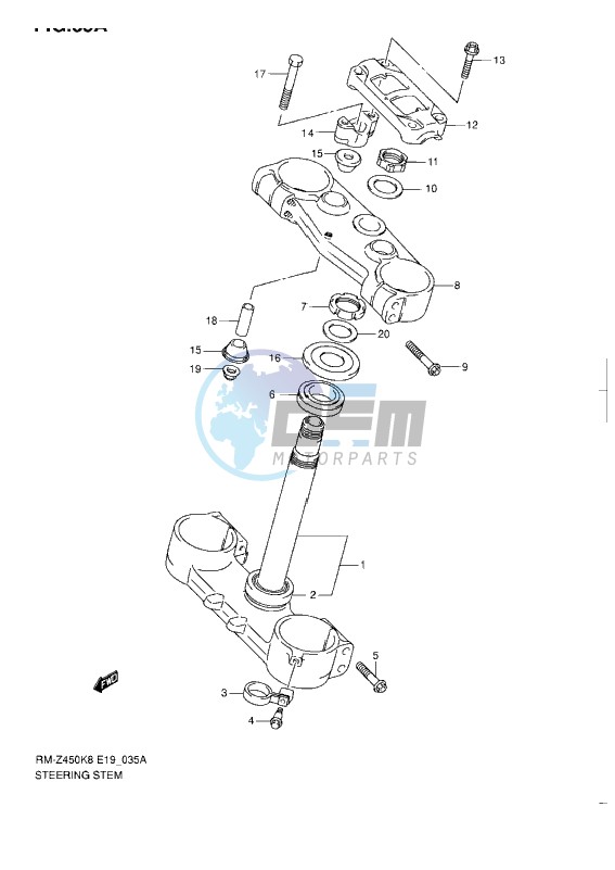 STEERING STEM L1