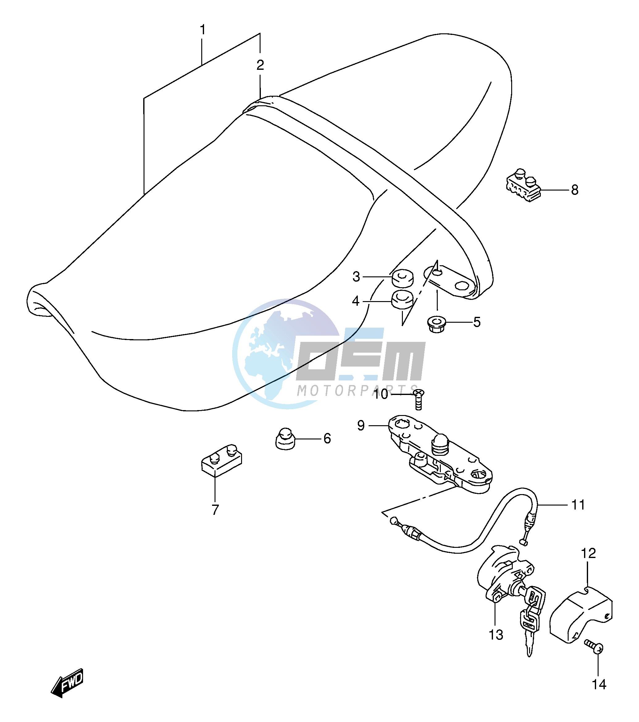 SEAT (MODEL T V W X)