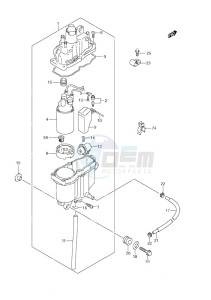 DF 90 drawing Fuel Vapor Separator