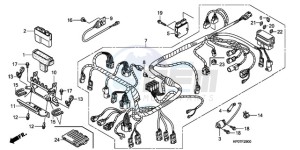 TRX500FPEA U / EC PS drawing WIRE HARNESS