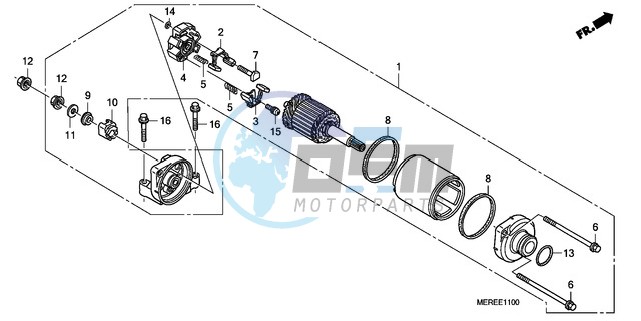 STARTING MOTOR